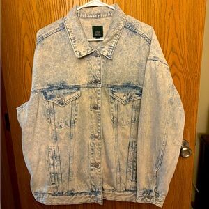 Target Wild Fable light denim jacket - size XL
